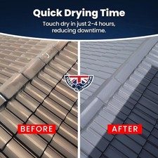 Ultra Strength Roof Tile Paint & Sealer - High Adhesion- Waterproof Roof Coating