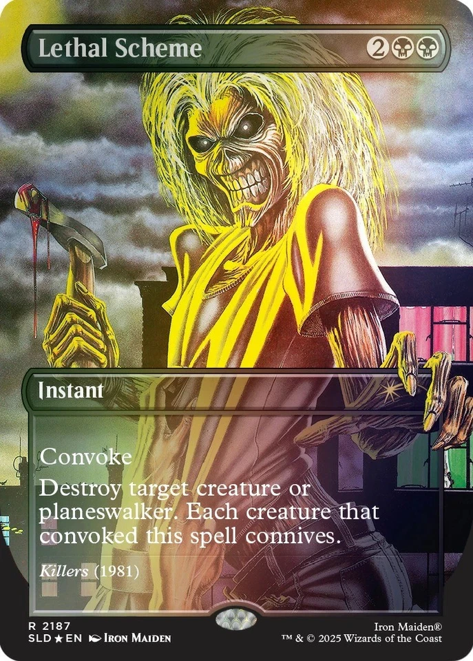 Presale Secret Lair x Iron Maiden:Album Art Foil Edition Secret Lair MTG English - Image 4 of 4