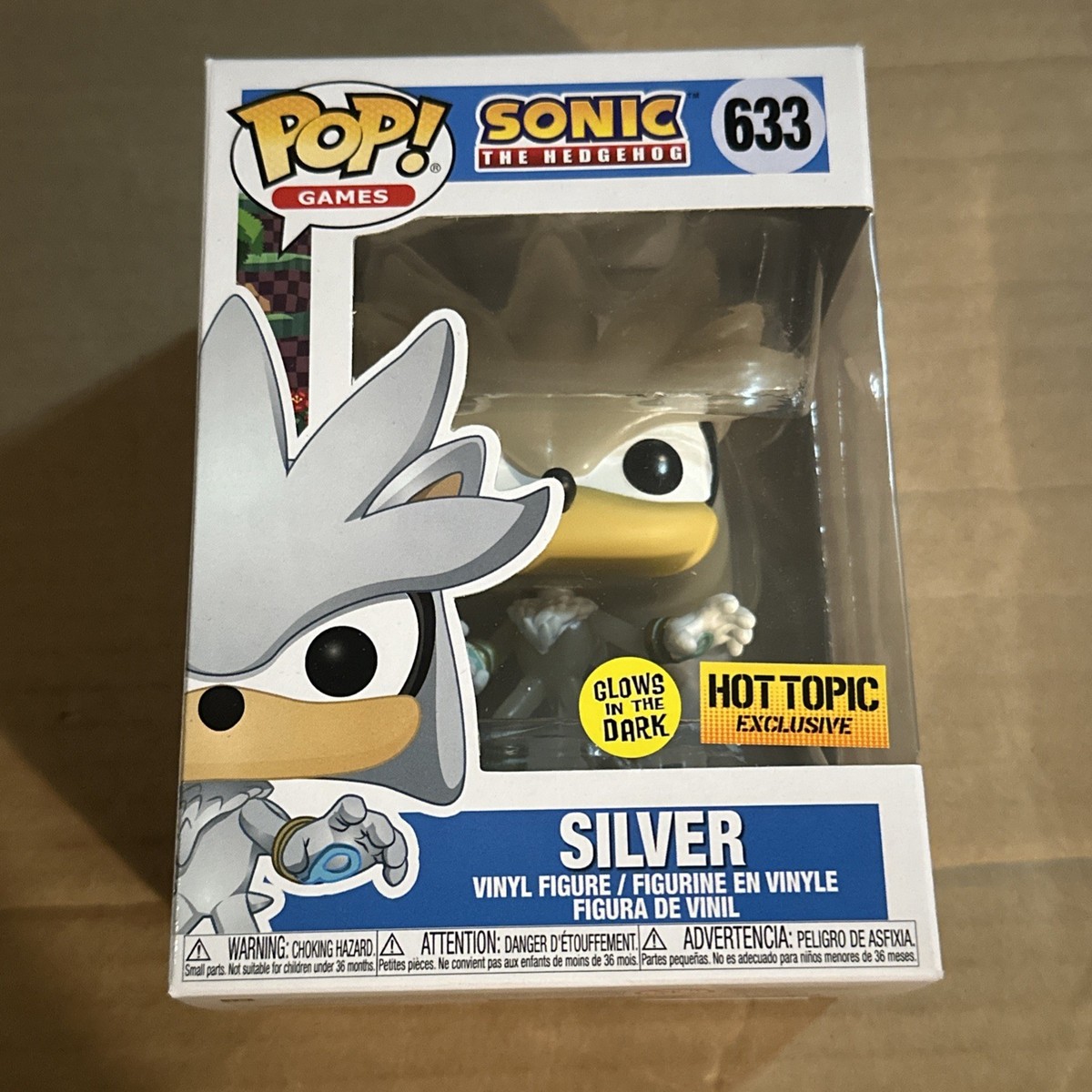 Funko Pop Sonic The Hedgehog 30th Anniversary Glow in the Dark