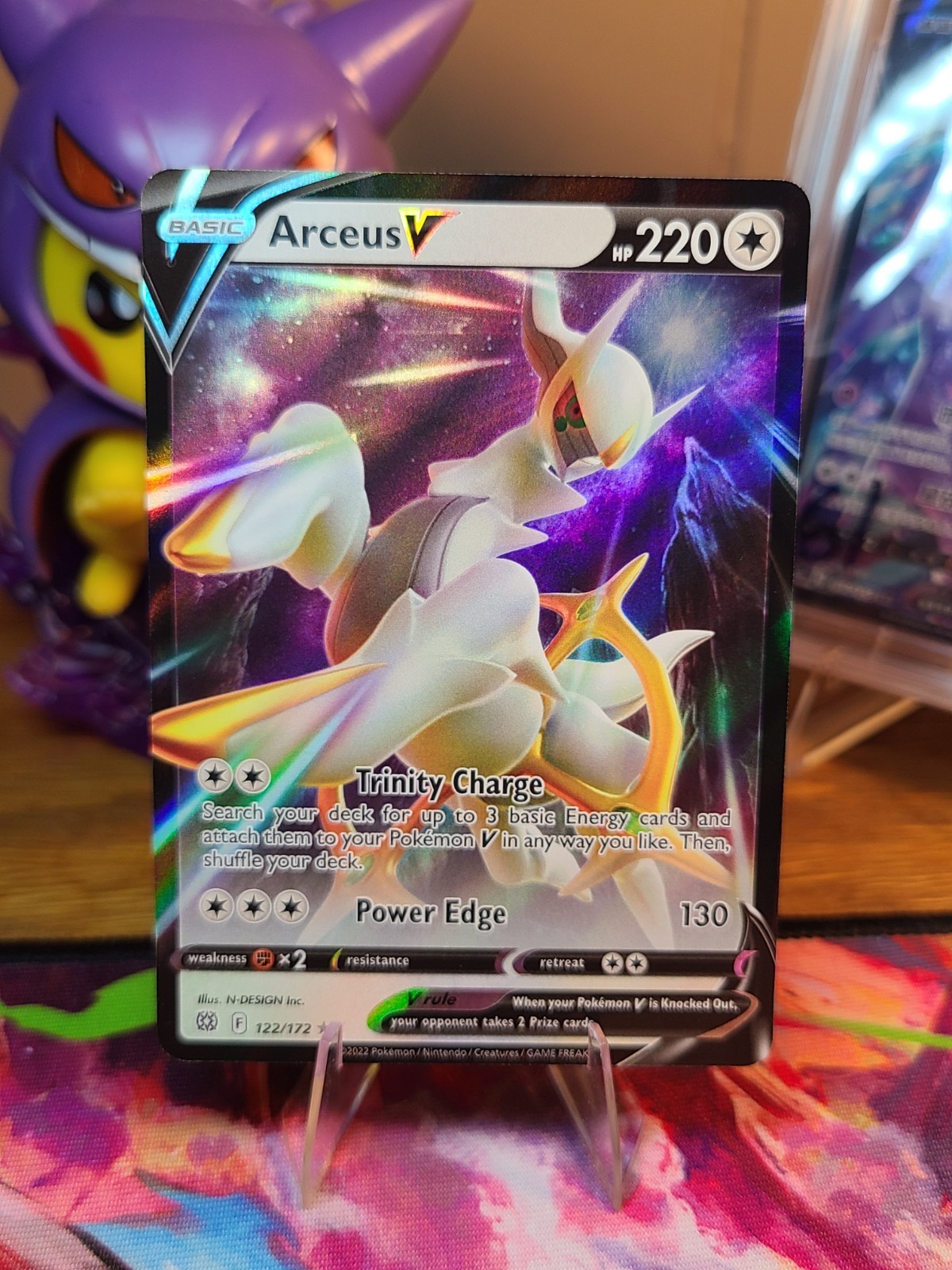 Arceus V 122/172 Swsh09: Brilliant Stars Holo