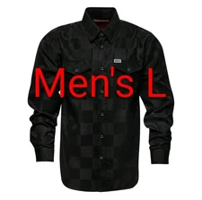 Dixxon Flannel Co. "Checkmate" Men's Size L LIMITED EDITION RARE