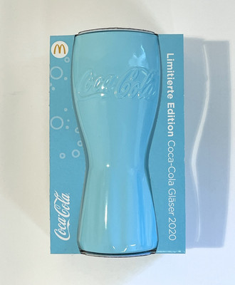 McDonald s Coca Cola Glas 2020 Türkis NEU & OVP Limited Edition