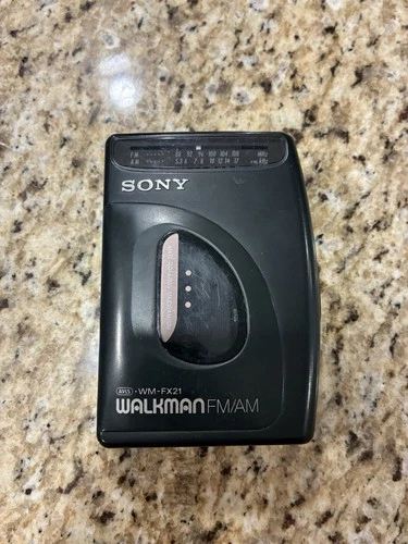Sony Walkman WM-FX21 FM/AM Cassette Player Tested Radio Works