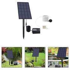 2.5W 6V Outdoor Small Fish Pond Solar Powered Aerator Pump Fishing Aerator