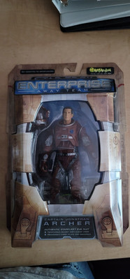 Art Asylum Star Trek Enterprise Away Team Captain Jonathan Archer Neu