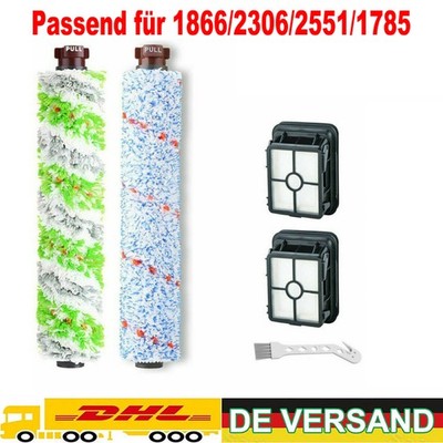 Bürstenrolle Filter für Bissell Crosswave 1866/2306/2551/1785 Staubsauger