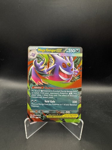Pokémon Mega Gengar EX 073 Black Star Promo Mega Evolution NM