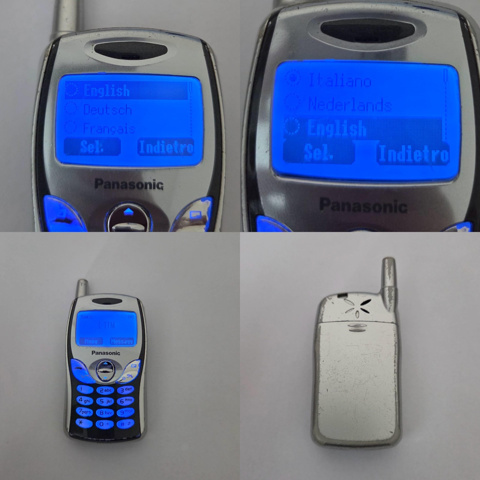 CELLULARE MINI PANASONIC EB A102 GSM UNLOCKED SIM FREE DEBLOQUE NO A100 G50 GD55