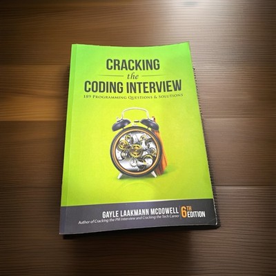 Cracking the Coding Interview 6th Edition Study Guide by Gayle Laakmann McDowell