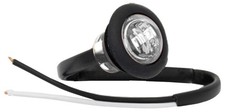 12v/24v White Small 1" Round LED Button Marker Light/Lamp Universal Car Marine