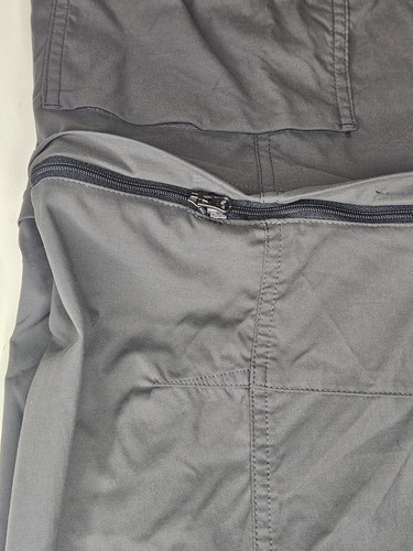 REI Boys Zip-Off Convertible Cargo Hiking Pants Size XL (18) Gray Nylon - Picture 3 of 10