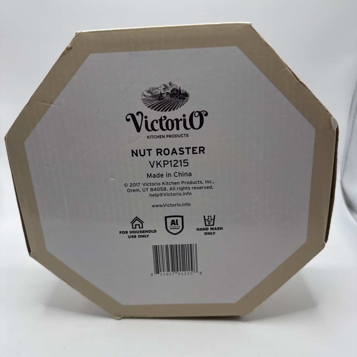 NEW Victorio Glaze-N-Roast Nut Roaster -VKP1215 Almonds/Pecan