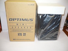 OPTIMUS XTS 22 4 INCH BOOKSHELF SPEAKERS  PAIR NEW IN BOX