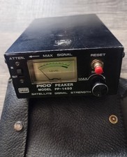 Vintage Pico Peaker Model PP-1450 Satellite Signal Strength Meter