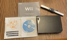 nintendo wii console with wii sports