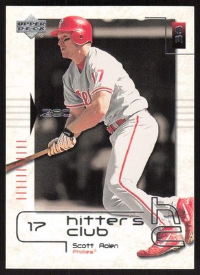 2000 Upper Deck Hitter's Club Scott Rolen #34 Philadelphia Phillies