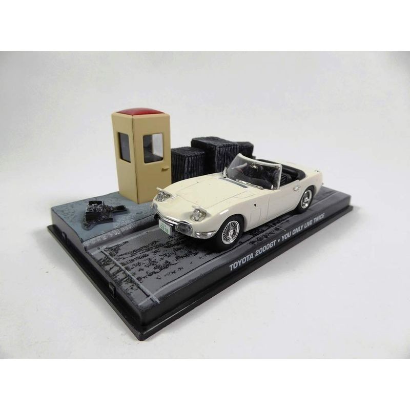絶版 TOYOTA 2000 GT 007モデルキット 1:20 JAMES BOND - 1/43 TOYOTA 2000GT - YOU ONLY LIVE TWICE - DY007