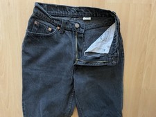 Vintage Levi's 512 Slim Fit Taper Leg Jeans Women  s Size 9 26x30 USA Black