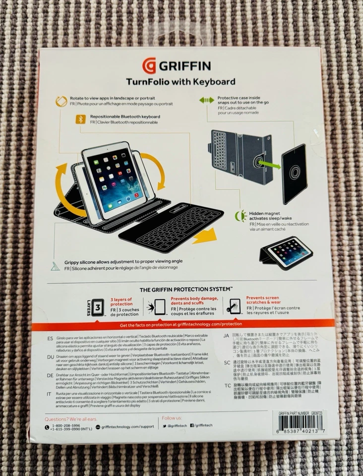 Griffin Keyboard Case For iPad Air - Image 2 of 2