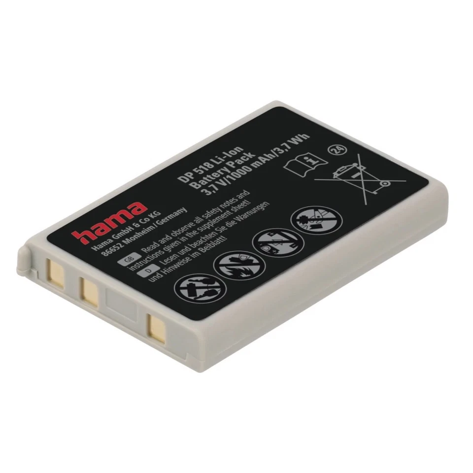 Hama Li-Ion Akku passend für Nikon EN-EL5 CoolPix P510 P520 P530 P5000 P5100 S10 - Bild 2 von 3