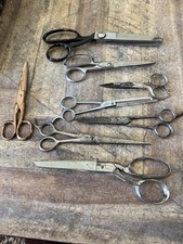 8 tijeras vintage diferentes tipos costurera y peluquera grandes marcas