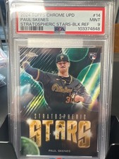 2024 Topps Chrome Update Series - Stratospheric Stars Paul Skenes #SSC-14 Black