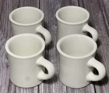 4 Vtg Ultima China HEAVY Ivory Restaurant Ware 8 oz Coffee Cup Mug *Multiples*