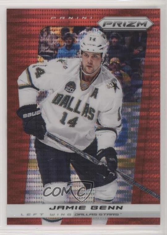 2013-14 Panini Prizm Target Red Pulsar Prizm Jamie Benn #135 l7u