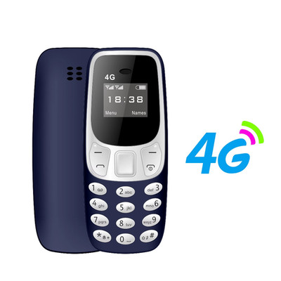 Mini Mobile Phones 4G/2G Cellular 2 SIM Speed Dial Recorder Alarm Clock Low Rad