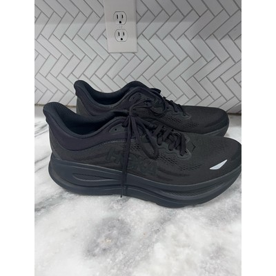 Hoka Bondi 9 Black Running Shoes Men display picture 3