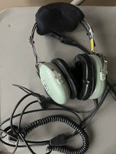David Clark H10-13.4 Aviation Headset w/ Microphone & Dual GA Plugs Headphones