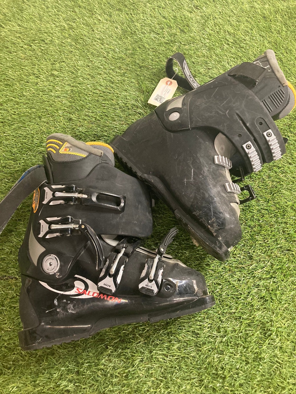 Scarponi da sci uomo usati Salomon Performa 6.0 Mondo 25 e 25.5