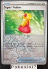 Carte Pokemon SUPER POTION 158/159 REVERSE EV9 Aventures Ensemble JTG FR NEUF