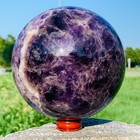 6.71LB Natural Dreamy Amethyst Quartz Sphere Crystal Ball Reiki Healing — photo 8