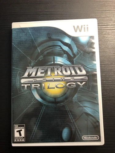 Metroid Prime Trilogy Wii Complete CIB Tested