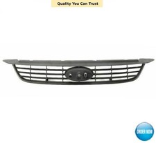 2008-2012 Front Grille Main Centre Black W/ Lock Mechanism Hole Fits Ford Focus