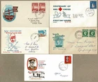 Australia 1954 - 1965  Royal Group Lot  FDC Cover x5 inc Telegraph QV Nurses