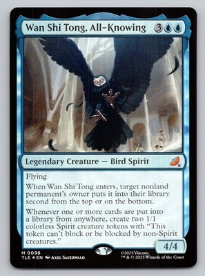 MTG ~ Wan Shi Tong, All-Knowing ~ Avatar TLA Eternal Legal ~ NM