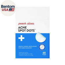 - Acne Spot Dots 60 Ct - Hydrocolloid Pimple Patches for Face - Absorb Gunk, P