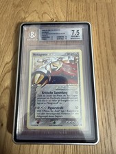 Pokemon Card Metagross Gold Star 113/113 Ex Delta Species Gold Star BGS 7.5 PSA 