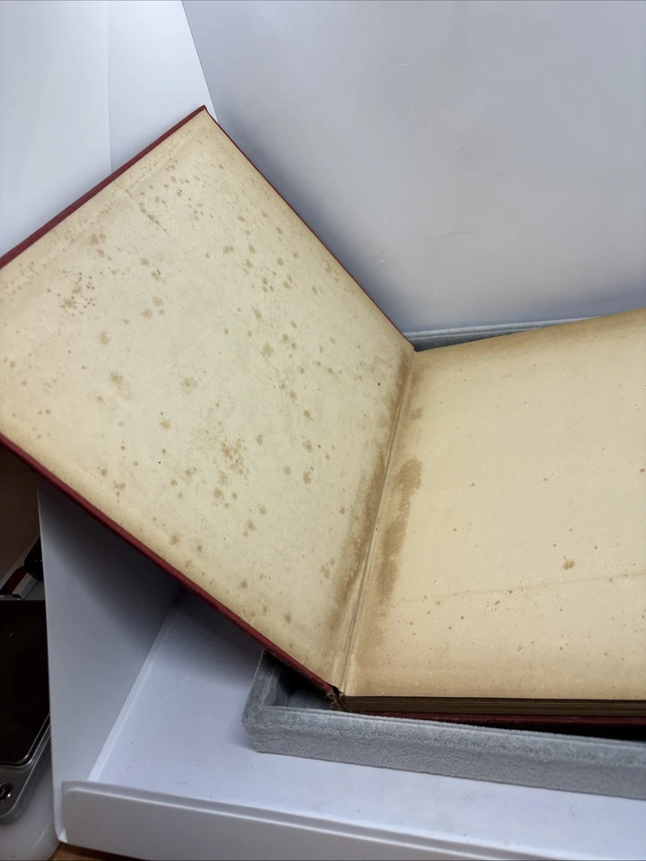 Vintage 1926 John Wannamaker Universal Atlas of the World Hard Cover Book As Is Foto 4 de 4