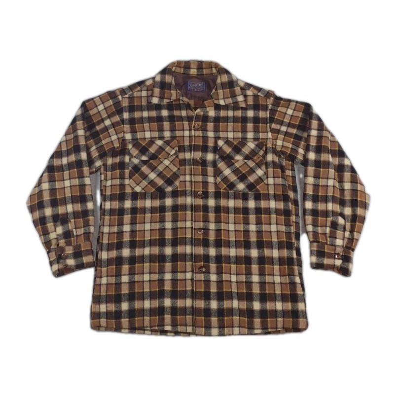 Pendleton Flannel Men's Small Multicolor Check/Pl… - image 1