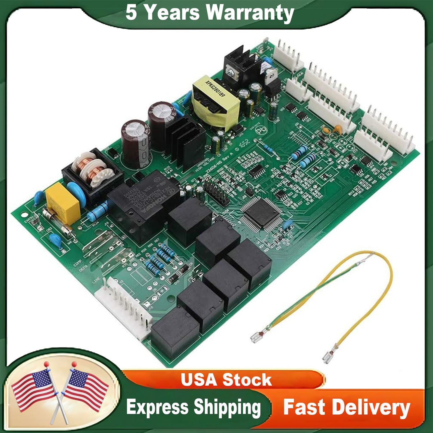 For GE Refrigerator AP7188100 WR55X10942C PS16729744 Replacement Control Board
