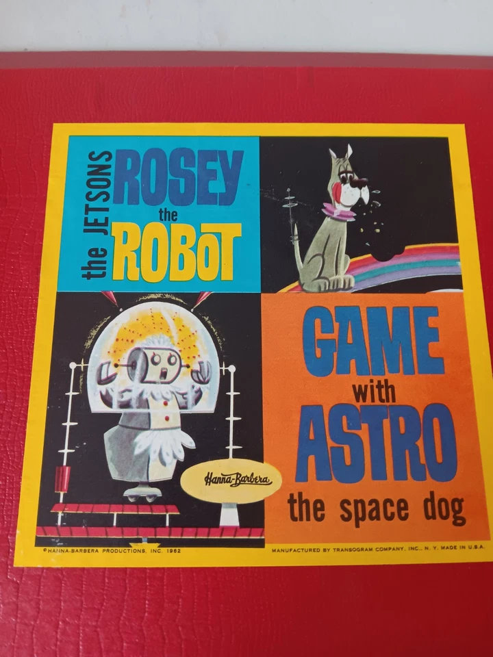 1962 Jetsons: Rosey the Robot Game by Transogram. 💯 Complete - Image 4 of 4
