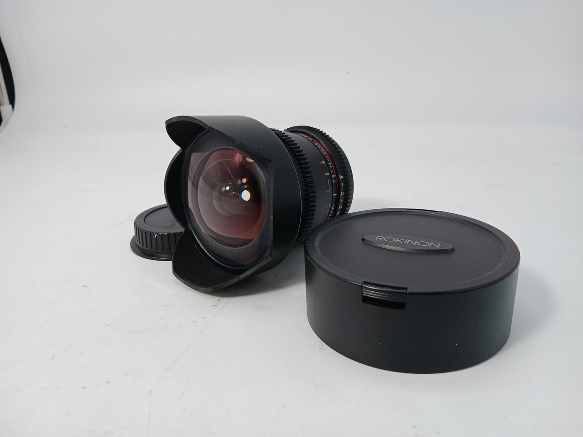 Rokinon 14mm T3.1 ED AS IF UMC II Cine DS Lens for Canon EF Mount