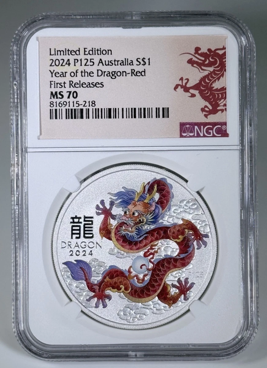 Australian Lunar MS 70 Graded 1 oz Precious Metal Content per Unit