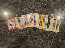 Topps Baseball Stickers And Mini Cards, 1982-1990.  57 Total