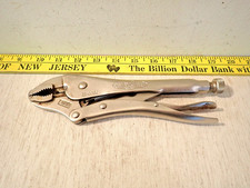 Vintage Irwin Vise Grip /The Originsl Curved Jaw 10WR Locking Pliers