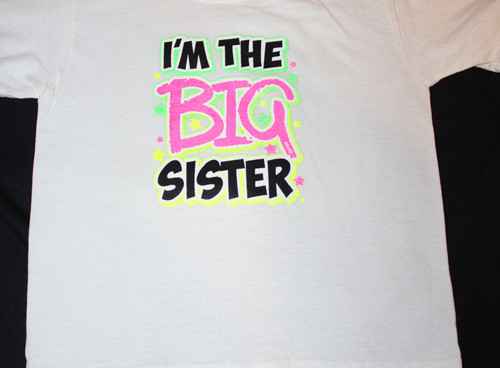 I'm the BIG sister funny t-shirt tees girl clothes graphic new novelty youth - Picture 3 of 18