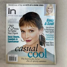 InStyle Magazine June 2000 Calista Flockhart Casual Cool Best Look